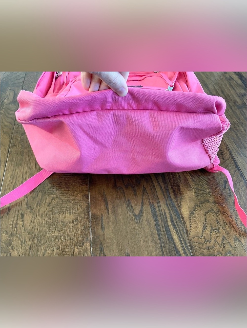 JanSport Pink Backpack - Picture 3 of 4